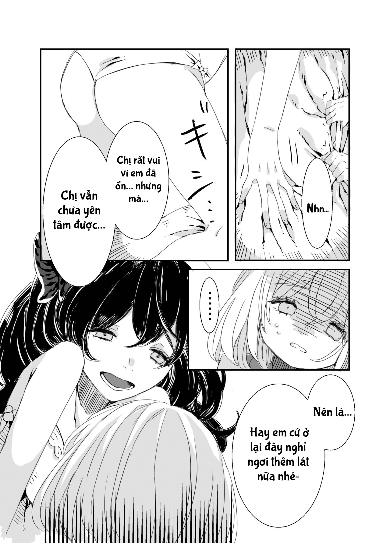 Đọc truyện hentai Futanari Onee-san to Onnanoko ga 1&2 - Story 1
