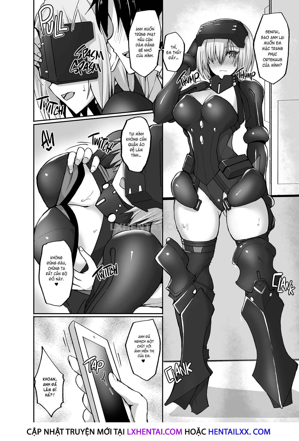 Đọc truyện hentai Mash, The Lewd Servant - Oneshot