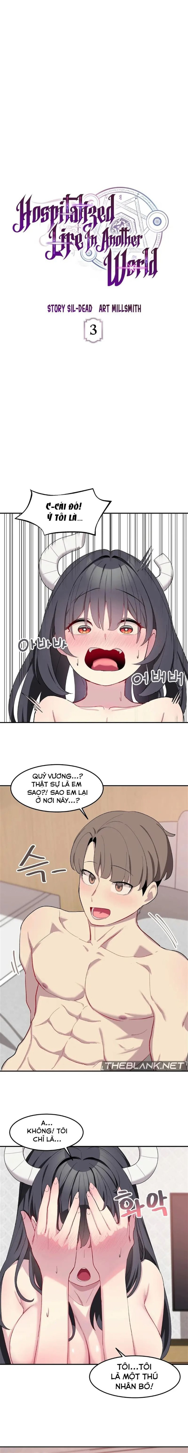 Đọc truyện hentai Tôi tiêu diệt quỷ vương và nằm viện ở thế giới khác - Chap 3