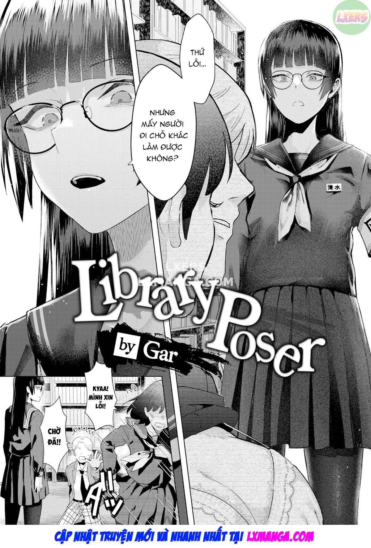 Đọc truyện hentai Vết bẩn thư viện - Oneshot