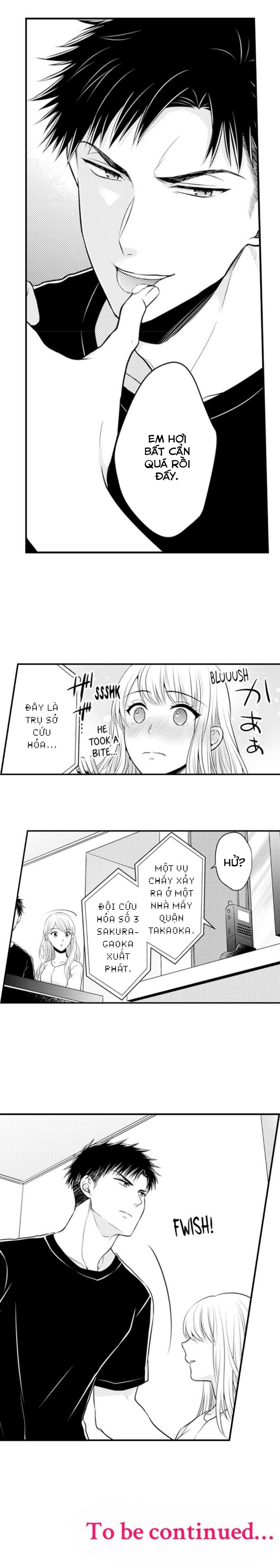 Đọc truyện hentai Ngọn lửa trong tầm tay - Chapter 37: Khẩn cấp!!