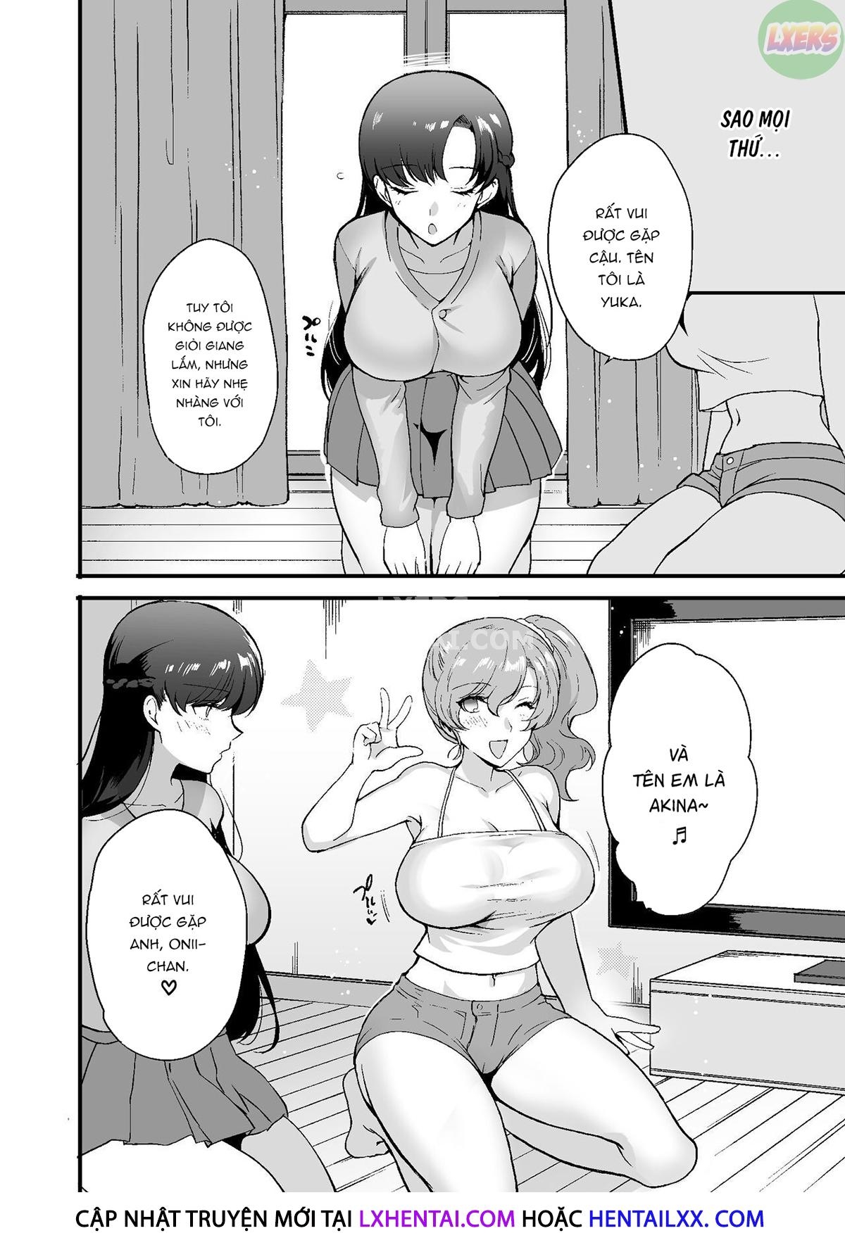 Đọc truyện hentai My Roommates Are Way Too Lewd ~Living In A One-Room Apartment With Two Perverted Sisters~ - Chap 1