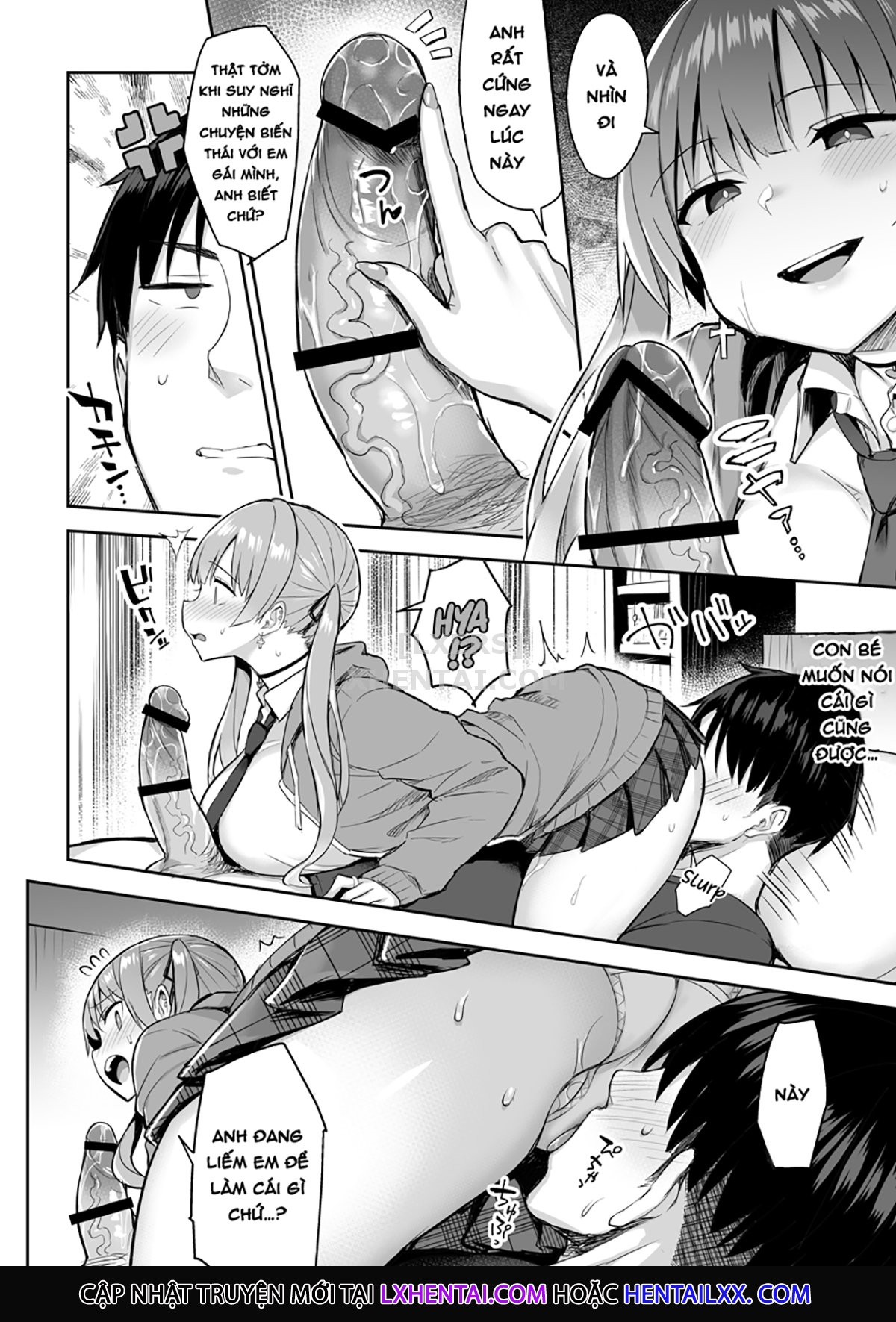 Đọc truyện hentai Moto InCha no Kyonyuu Yariman Imouto ga Erosugite, Onii-chan wa Mou...!! - Chap 1