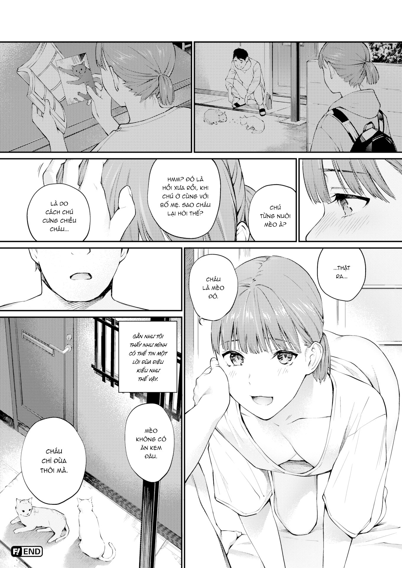 Đọc truyện hentai Nàng mèo đi lạc - Oneshot