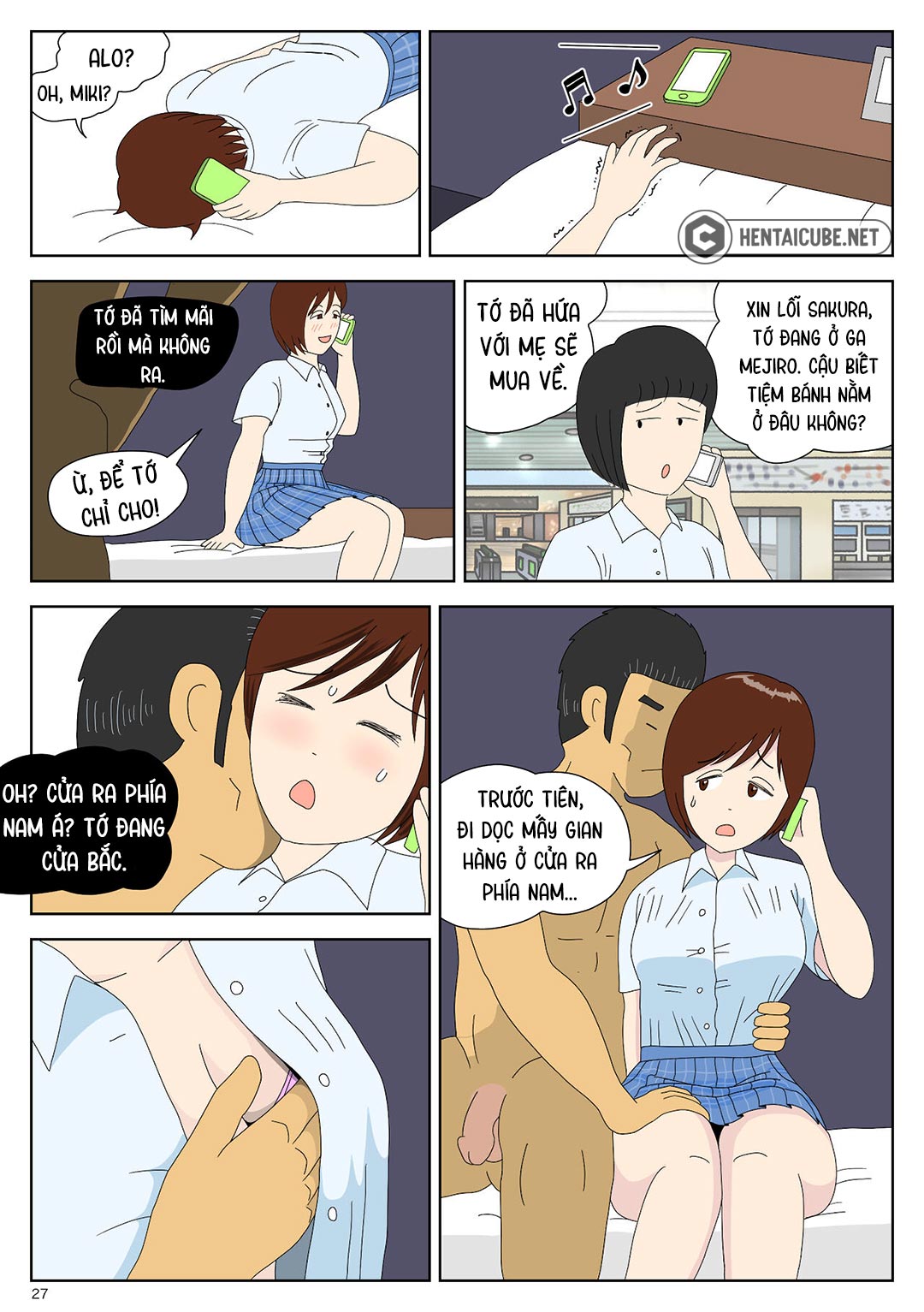 Đọc truyện hentai Con gái bị cha quấy mỗi sáng - Oneshot
