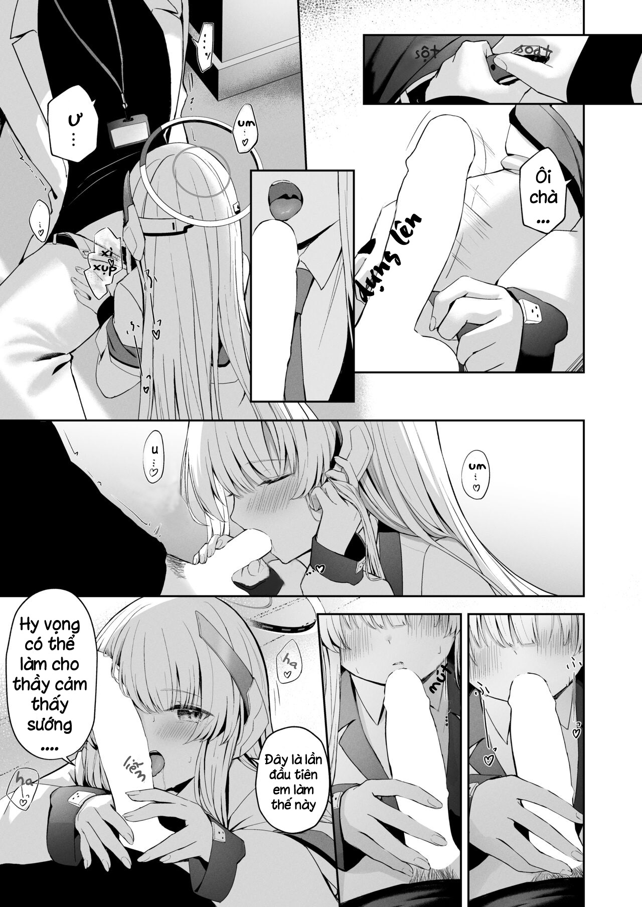 Đọc truyện hentai Noa nhận thấy Yuuka và Sensei ngày càng thân thiết - Oneshot