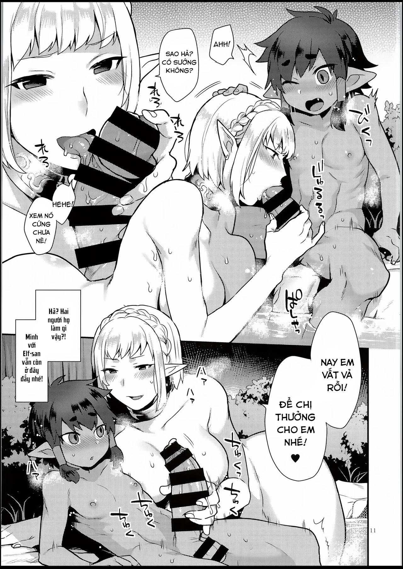 Đọc truyện hentai Elf Onsen - Oneshot