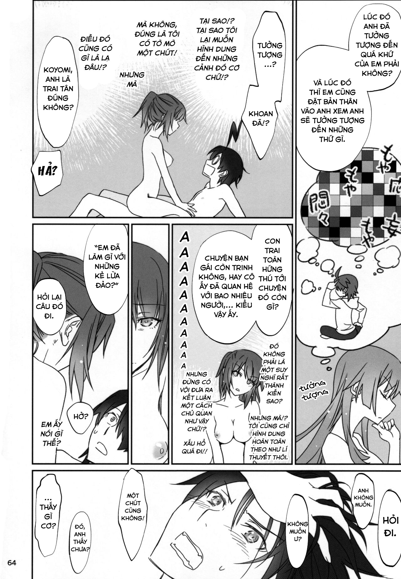 Đọc truyện hentai Hitagi family (Bakemonogatari) - Chap 3.3- End.
