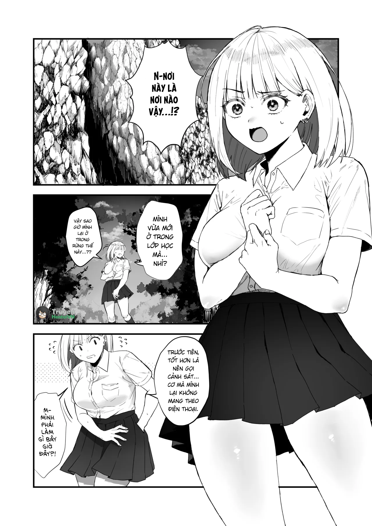 Đọc truyện hentai Isekai Ten i × JK × Mushi - Oneshot