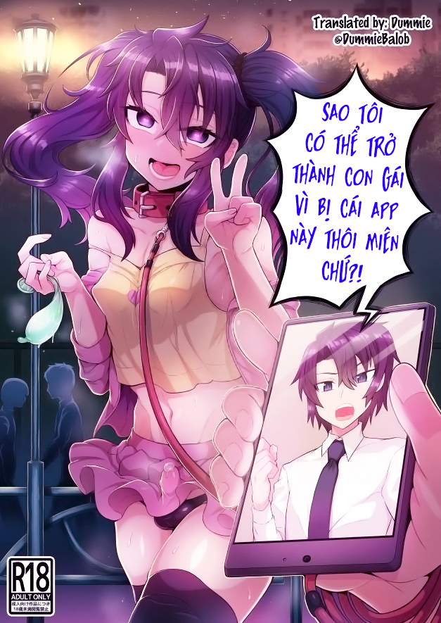Đọc truyện hentai Ore ga Saimin Appli de Mesu ni Naru Wake Nai daro! - Oneshot