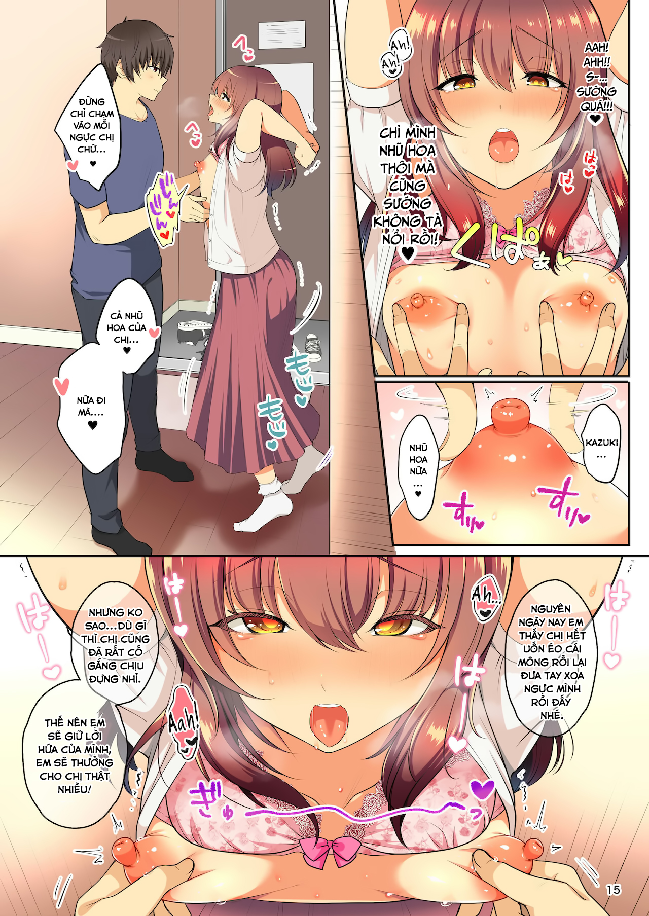 Đọc truyện hentai Senpai no Oppai - Chap 4