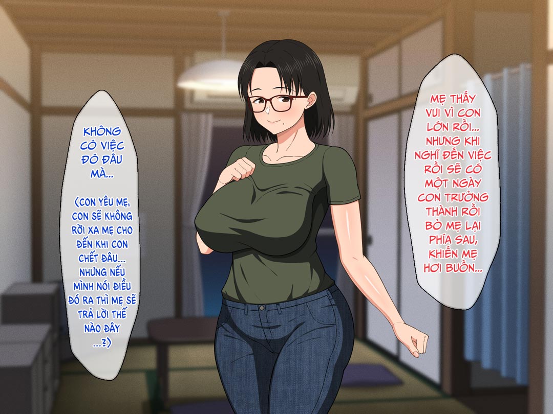 Đọc truyện hentai Khao khát người mẹ vú bự trong căn phòng nhỏ - Chap 1