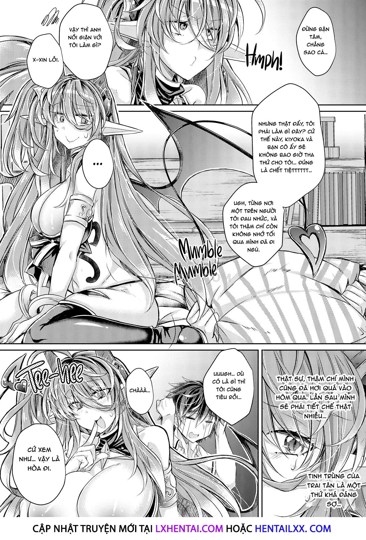 Đọc truyện hentai The Demon's Kiss - Chap 1