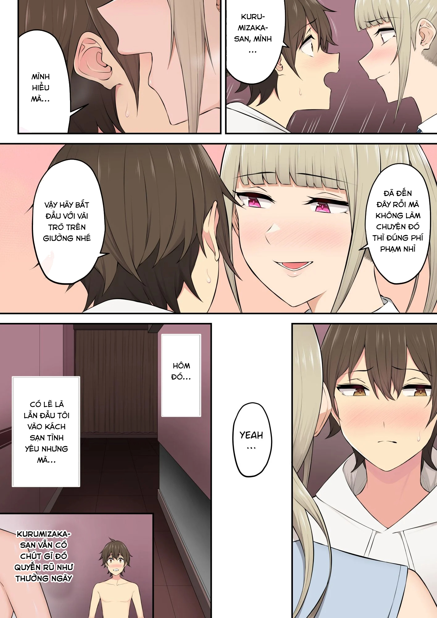 Đọc truyện hentai Imaizumi đưa cả bầy Gyaru về nhà mình - Chap 4.2