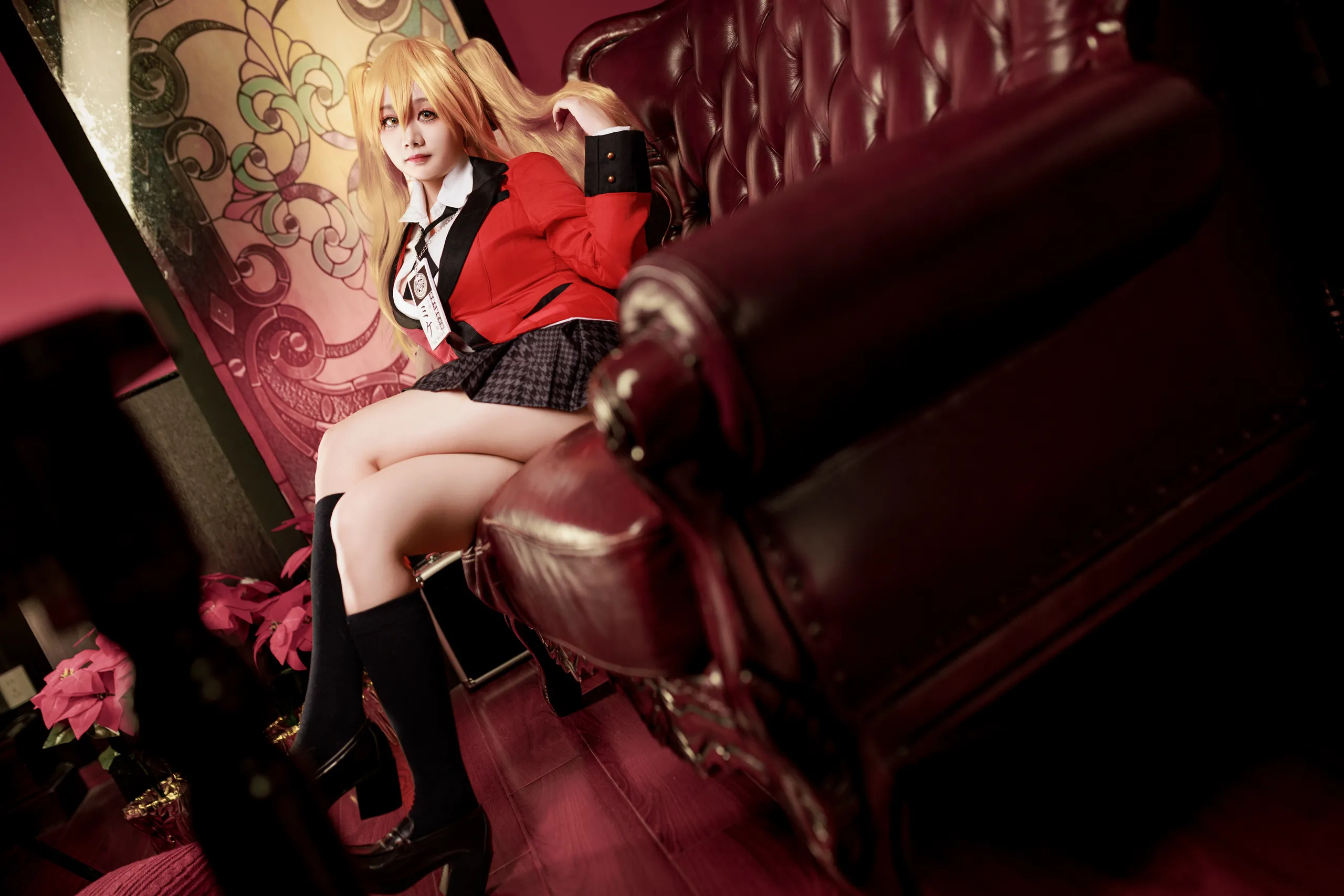 Đọc truyện hentai Tuyển tập Albums siêu phẩm Cosplay - Chap 1109 - A Xuexue - Kakegurui Saotome Meiari Uniform