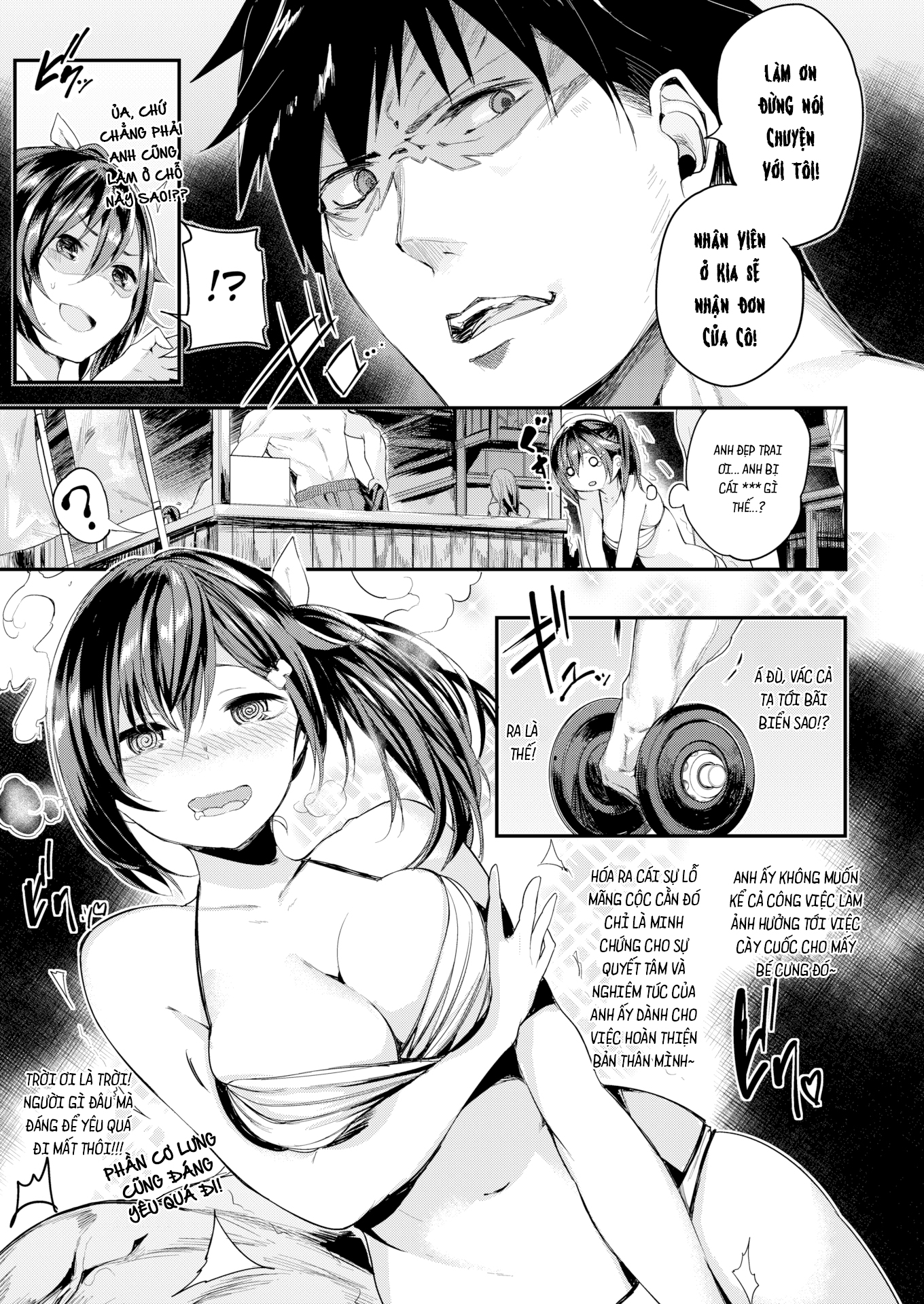 Đọc truyện hentai Con nghiện cơ bắp Kanda Kyouko - Oneshot