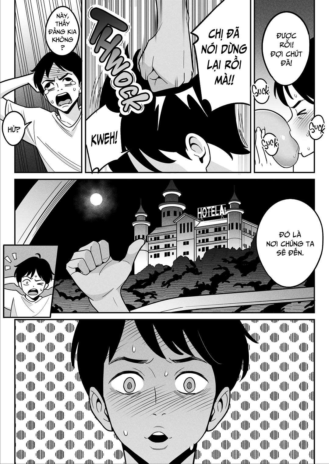 Đọc truyện hentai Nữ tài xế xe tải và anh chàng đi nhờ - Oneshot