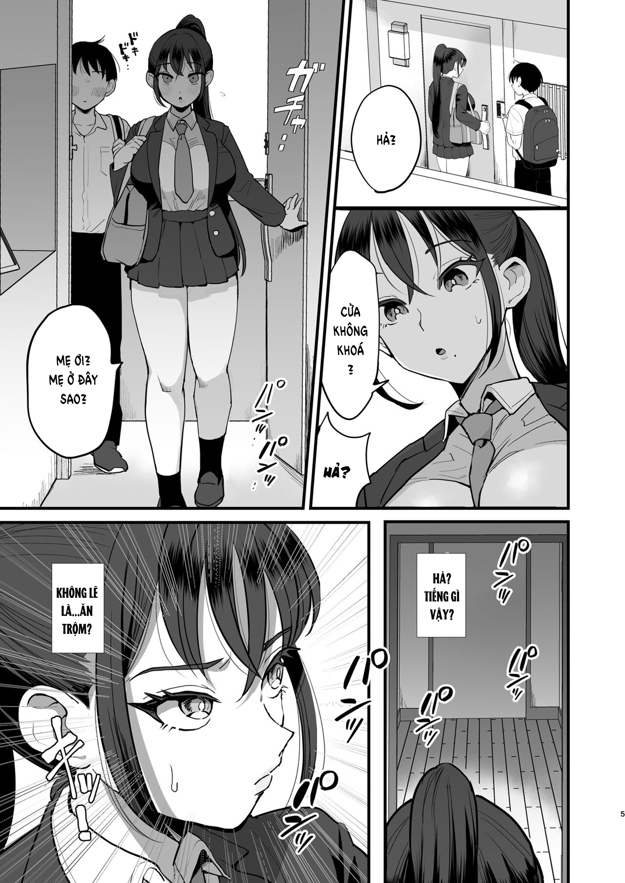 Đọc truyện hentai Entranced Daughter and Natural Airhead Mother - Oneshot