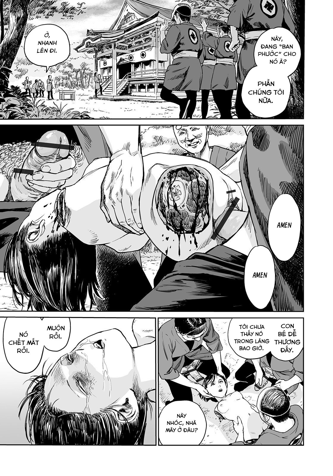 Đọc truyện hentai Ngọn núi của vị thần Oogetsuhime. - Oneshot