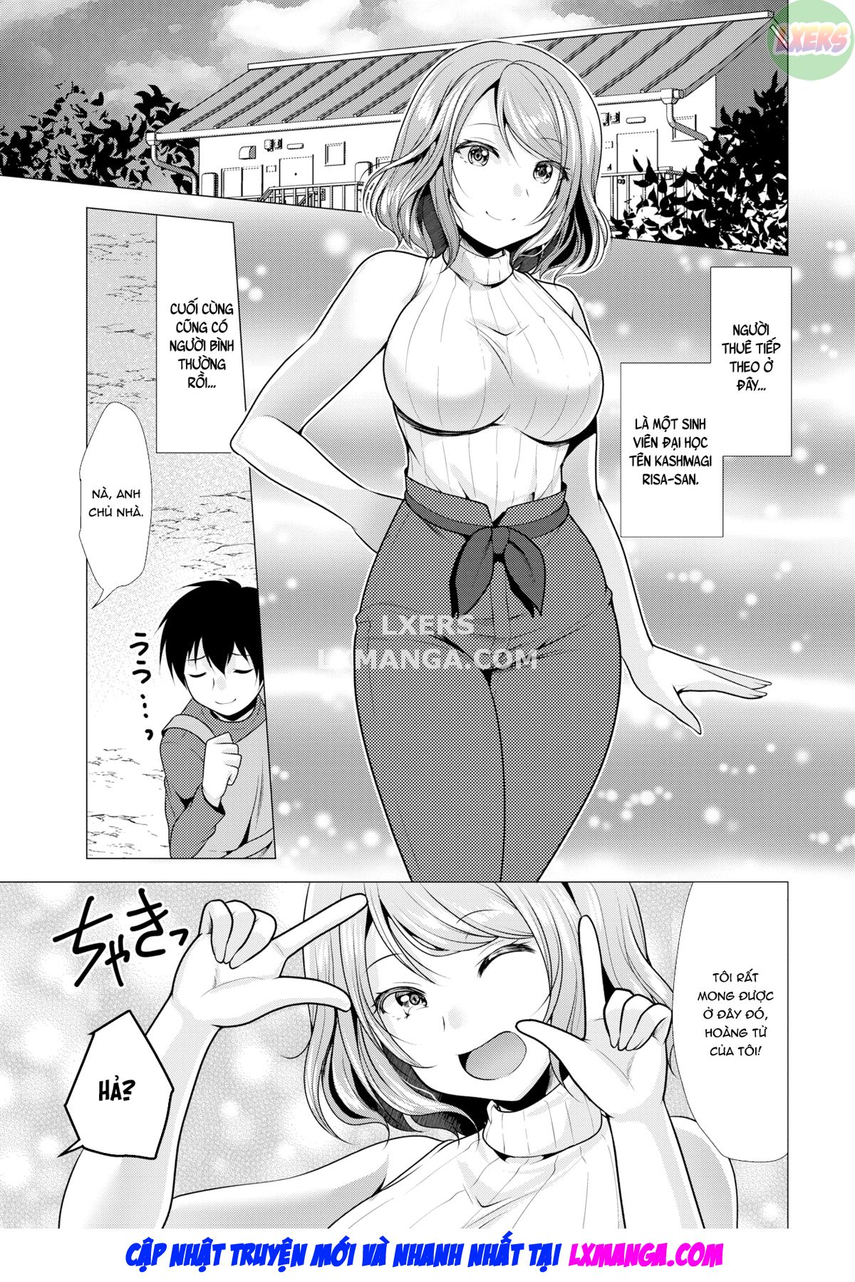 Đọc truyện hentai Trả tiền thuê trọ thông qua chịch - Chap 8