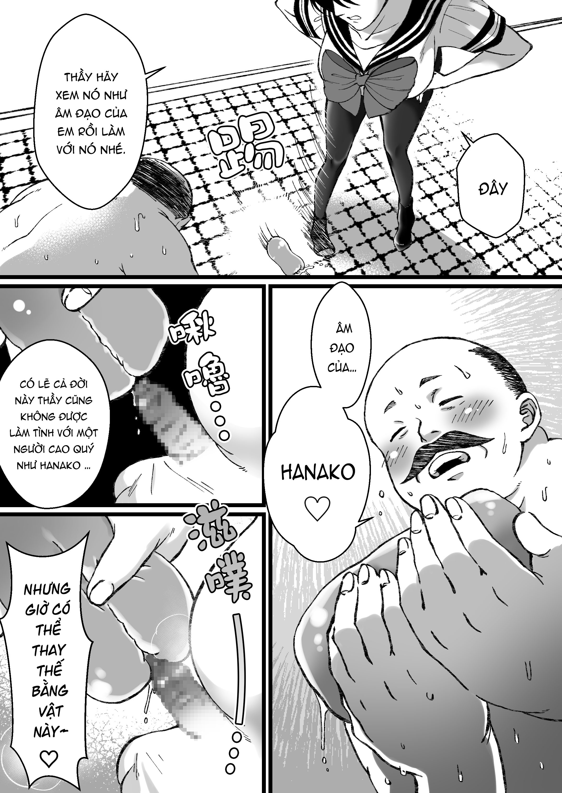 Đọc truyện hentai Bị nữ sinh mặc đồ thủy thủ đồ bơi đào mỏ - Oneshot