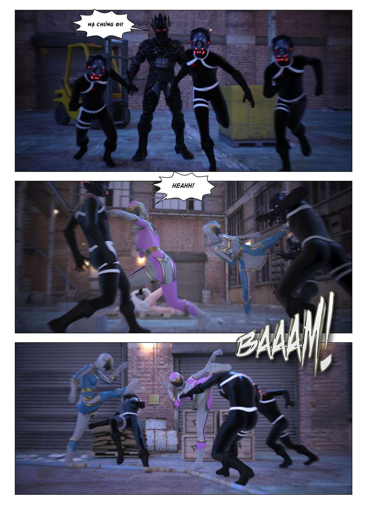 Đọc truyện hentai Siêu nhân thời loạn lạc - Chap 1