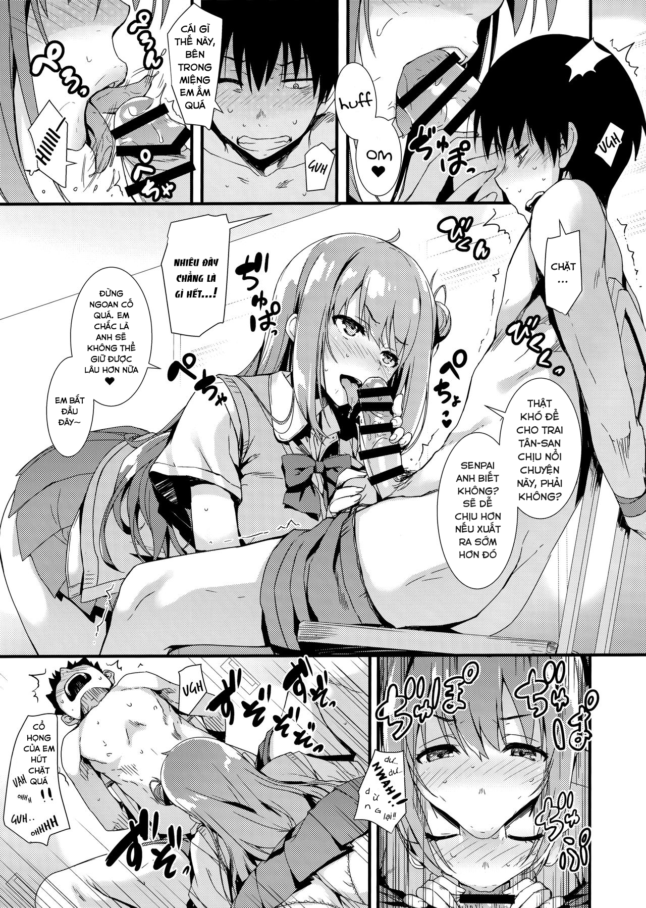 Đọc truyện hentai Echi Echi Kouhai-Chan! - Oneshot
