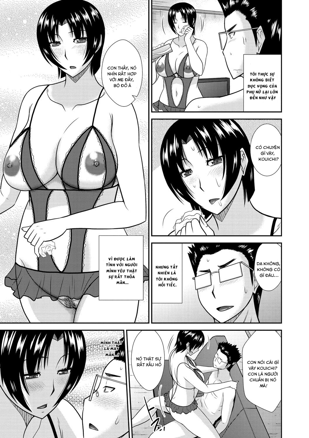 Đọc truyện hentai Haha Shimai Donburi - Chap 3 end