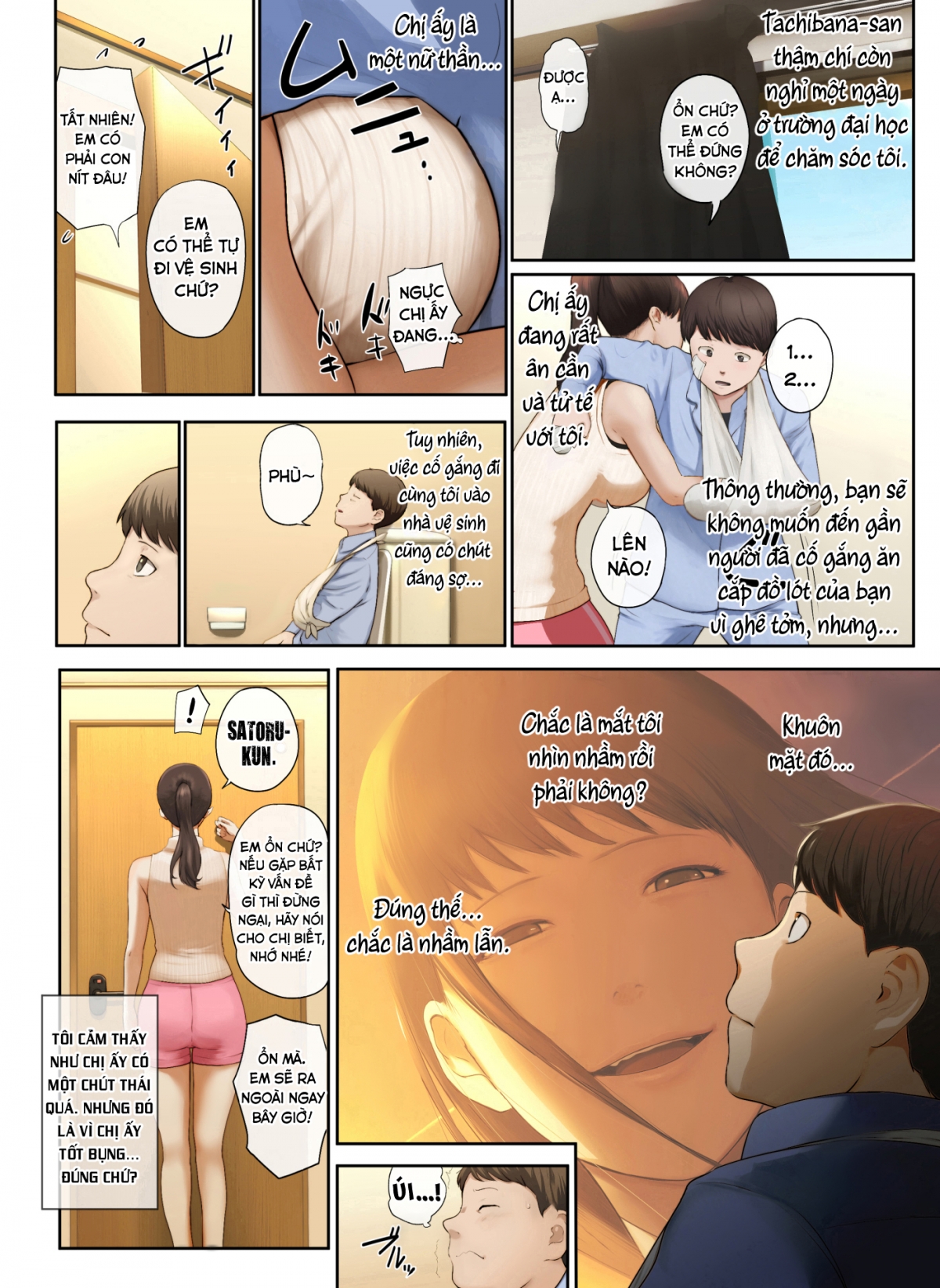 Đọc truyện hentai Ngước nhìn là ánh dương - Chap 1