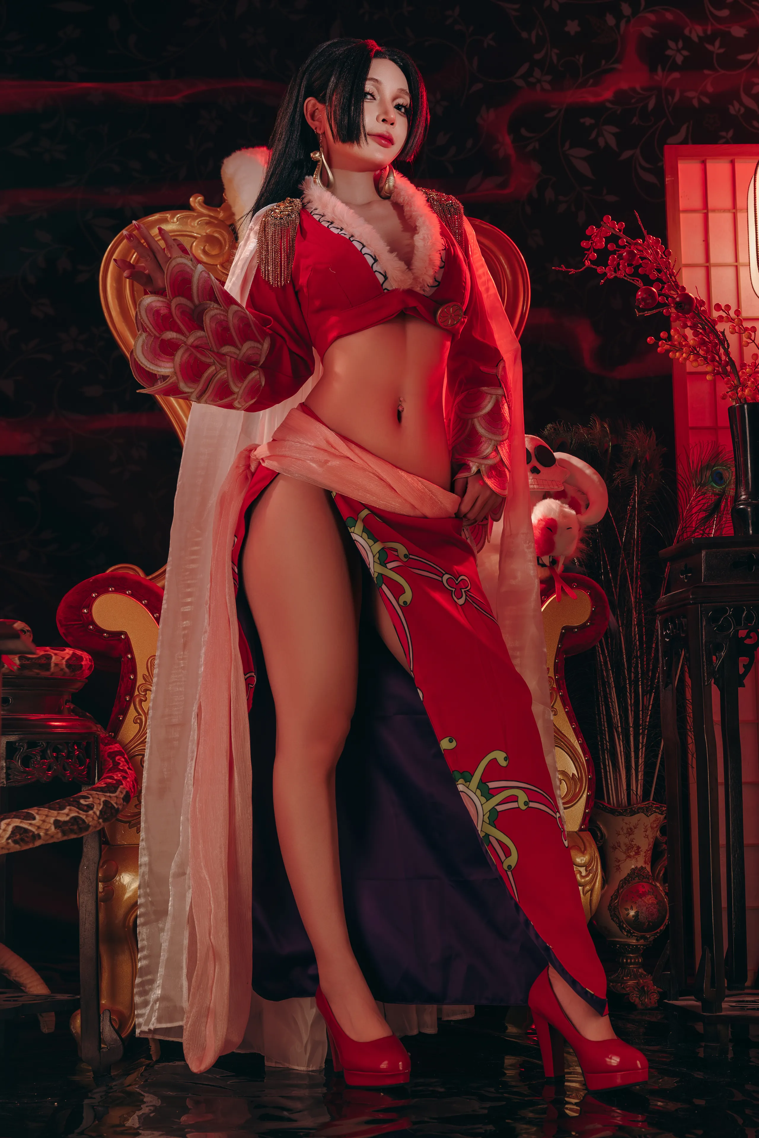 Đọc truyện hentai Tuyển tập Albums siêu phẩm Cosplay - Chap 1050 - Umeko J - Boa Hancock