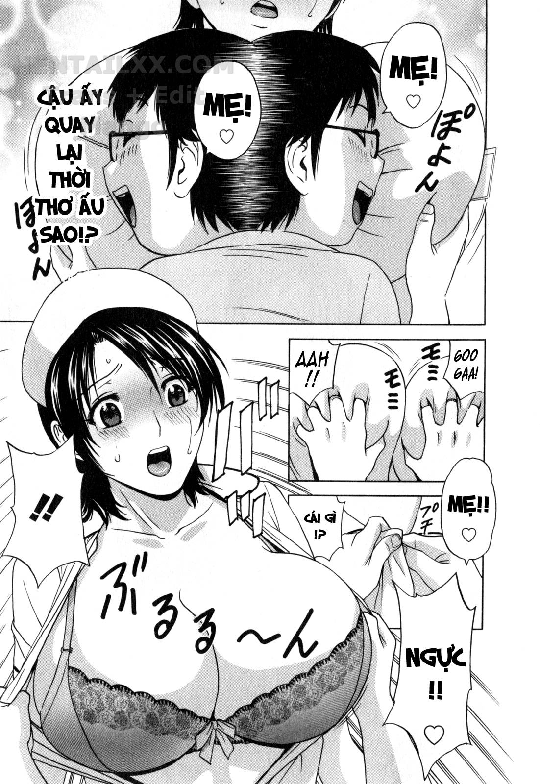 Đọc truyện hentai Life With Married Women Just Like A Manga - Chap 27