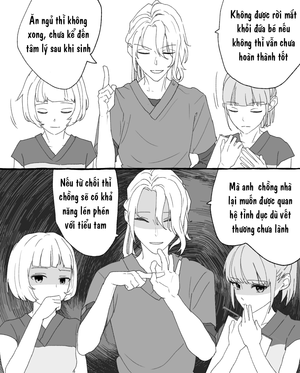 Đọc truyện hentai Trải nghiệm con trai sinh đẻ - Oneshot