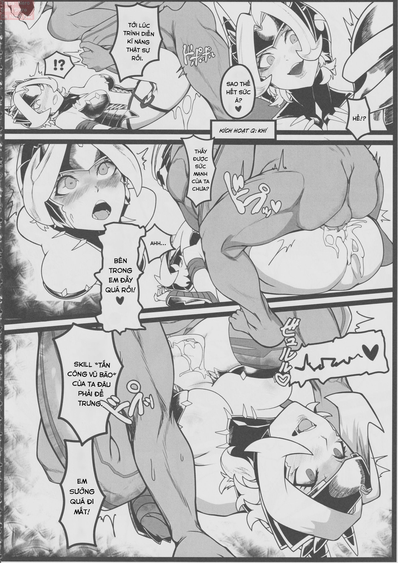 Đọc truyện hentai Double Sex (Monster Hunter) - Oneshot