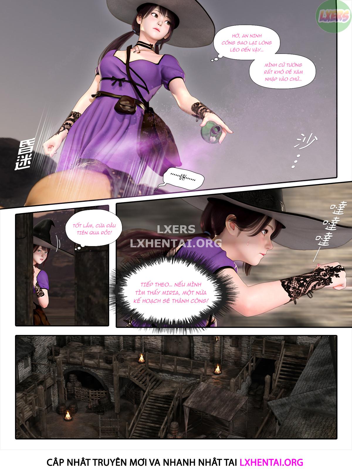 Đọc truyện hentai The Rose Fall Into Darkness - Chap 5