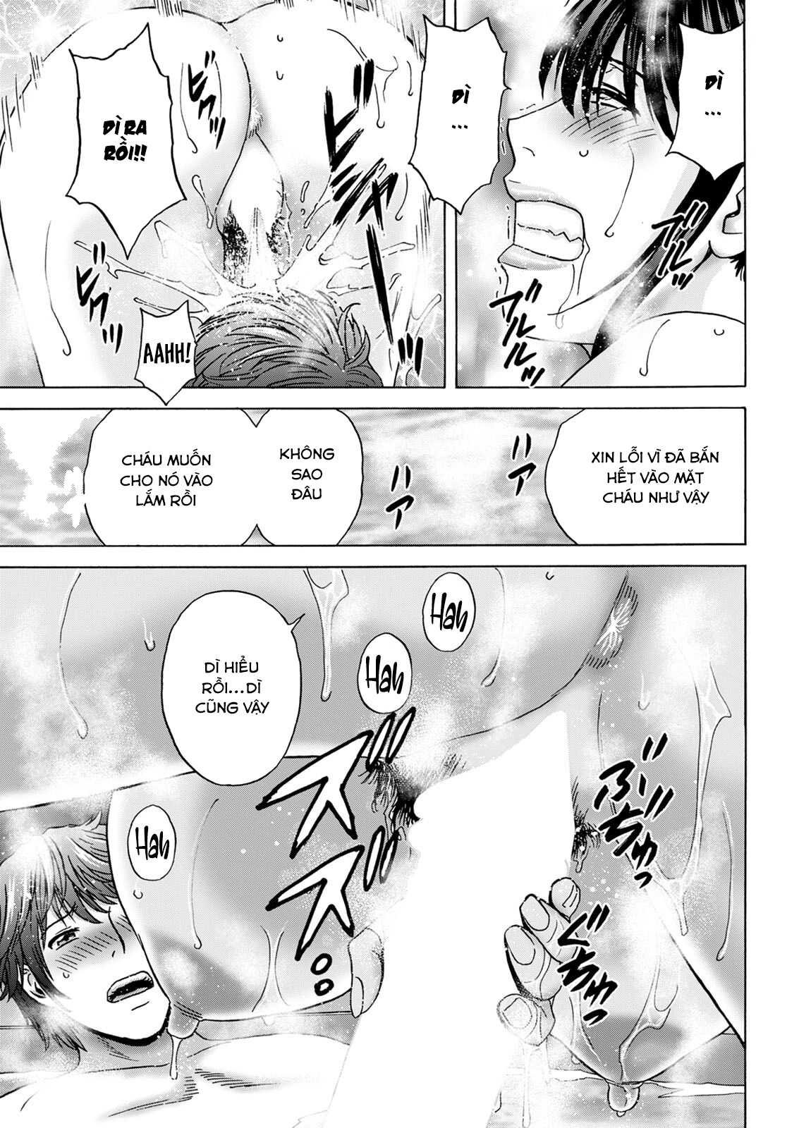 Đọc truyện hentai Dì nghịch ngợm - Chap 3