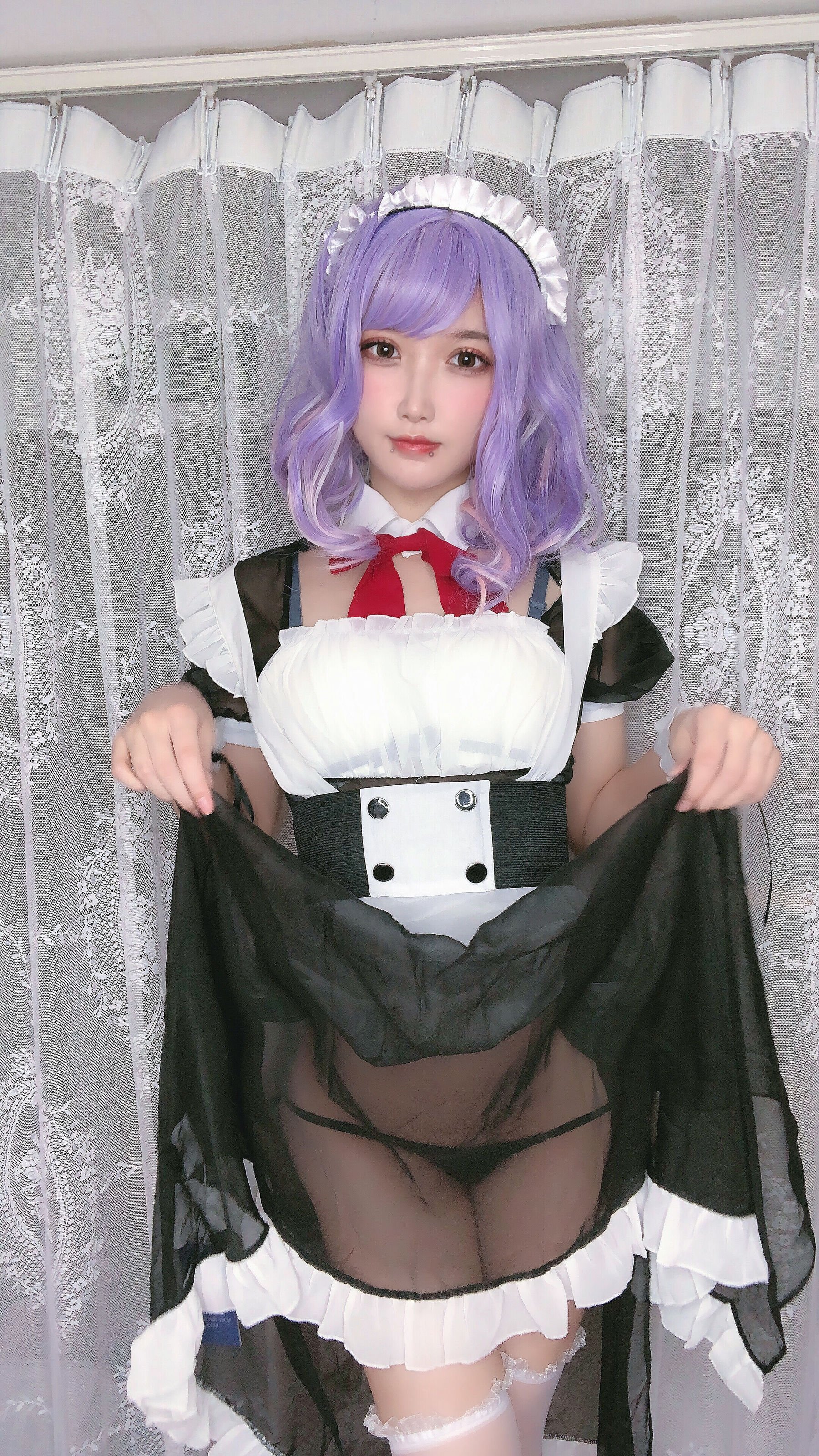 Đọc truyện hentai Tuyển tập Albums siêu phẩm Cosplay - Chap 727 - [A Bao is also a bunny girl] Maid