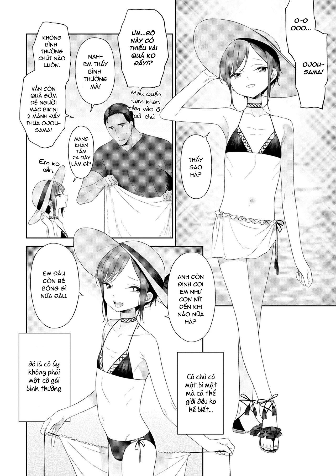 Đọc truyện hentai Koi to Vacance♥ - Oneshot