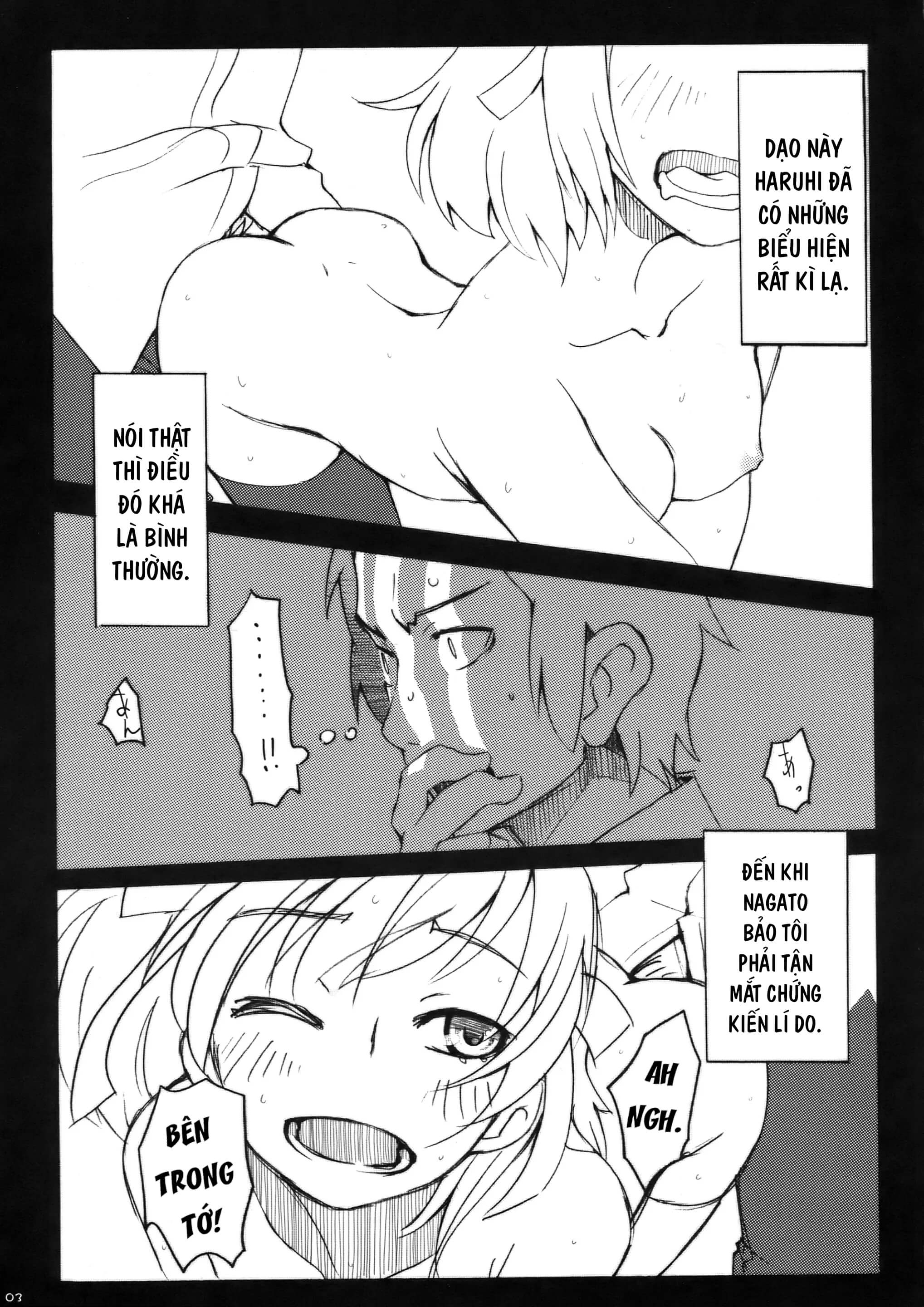 Đọc truyện hentai Cái thai của Suzumiya Haruhi - Oneshot