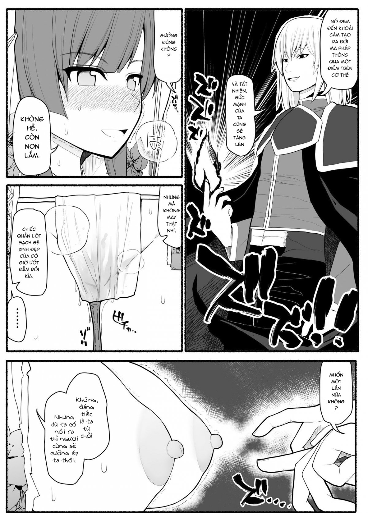 Đọc truyện hentai Shikyuu Majo VS Joukyuu Majin - Chap 1