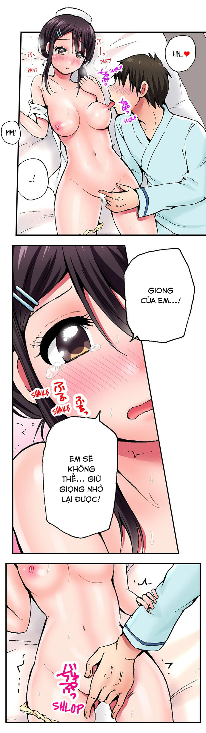 Đọc truyện hentai Pranking the Working Nurse - Chap 4