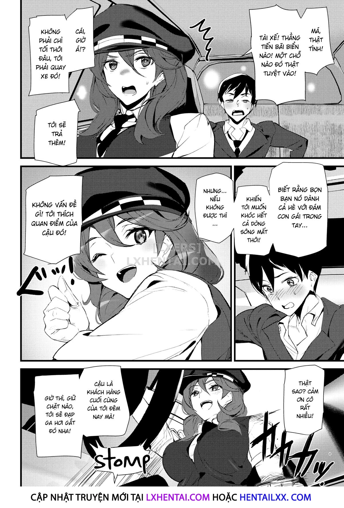 Đọc truyện hentai Horny Taxi - Oneshot