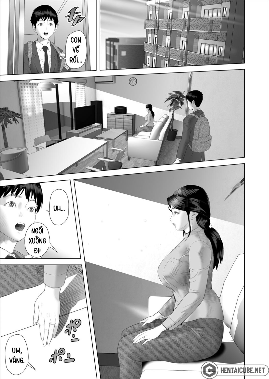 Đọc truyện hentai Cách mà tôi có mối quan hệ như vầy với mẹ mình - Chap 5