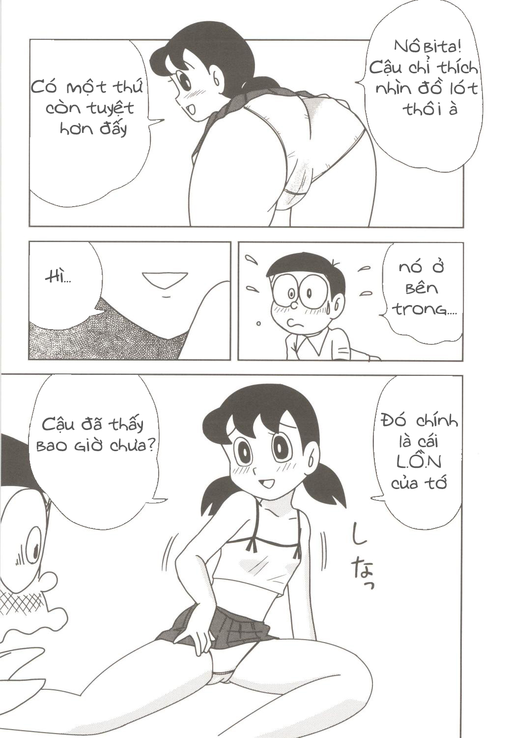 Đọc truyện hentai Thánh Nôbita - Tập 2 - Bình Xịt Kích Thích