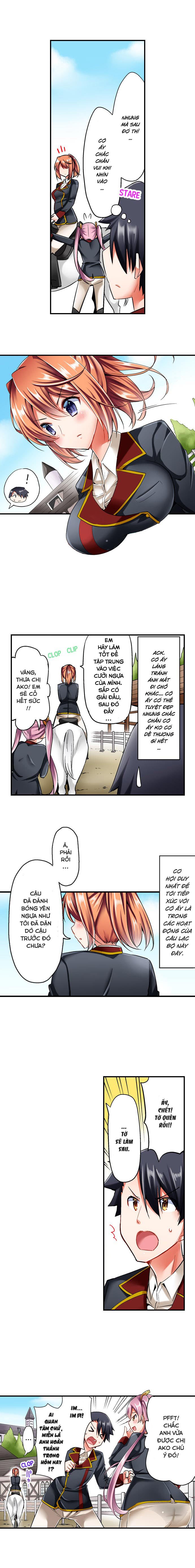 Đọc truyện hentai Tư thế cưỡi ngựa của các cô gái làm cho tôi muốn xuất tinh! - Tập 1: Chưa va chạm!