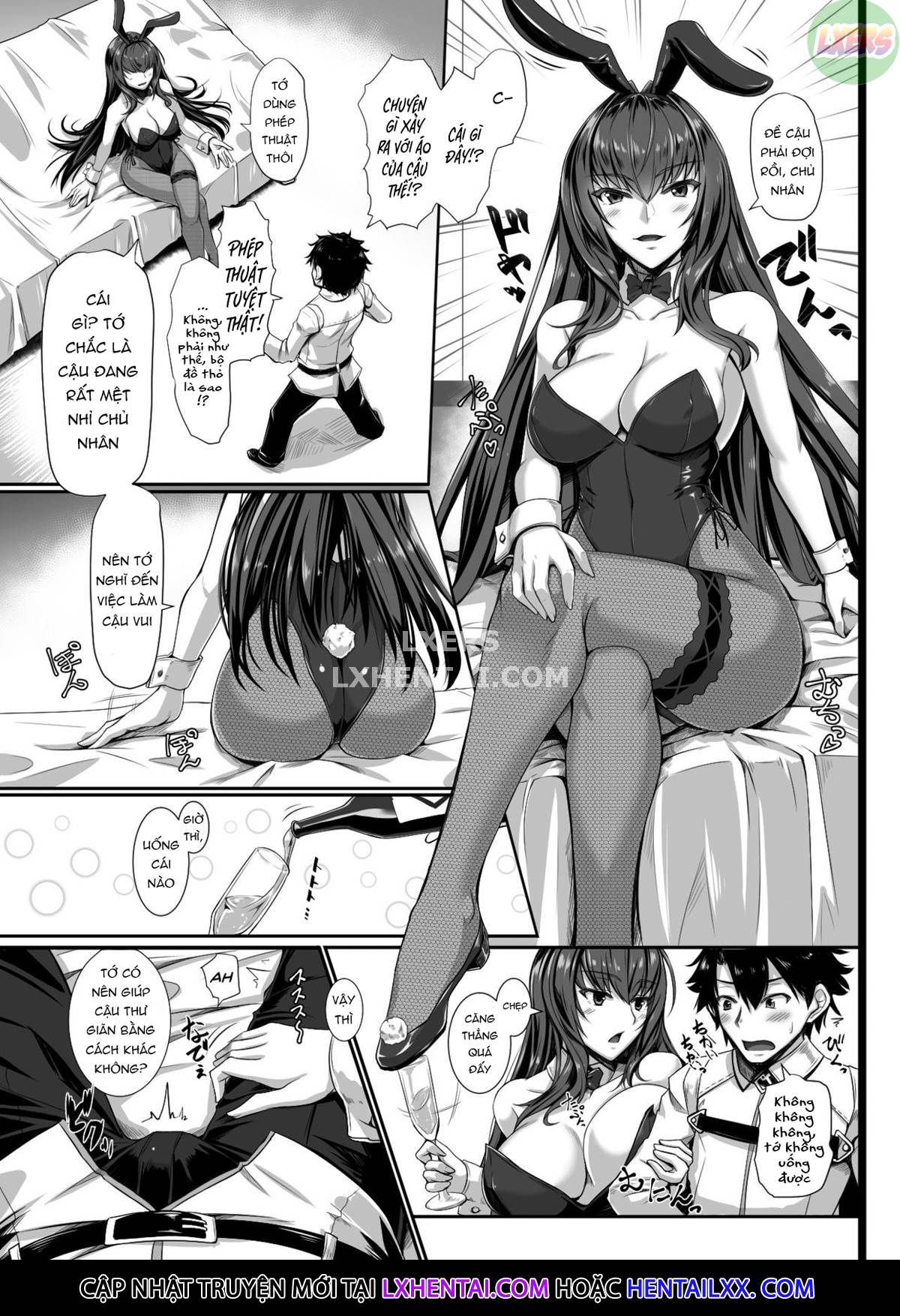 Đọc truyện hentai Cặp đôi thỏ tháng 4 - Oneshot