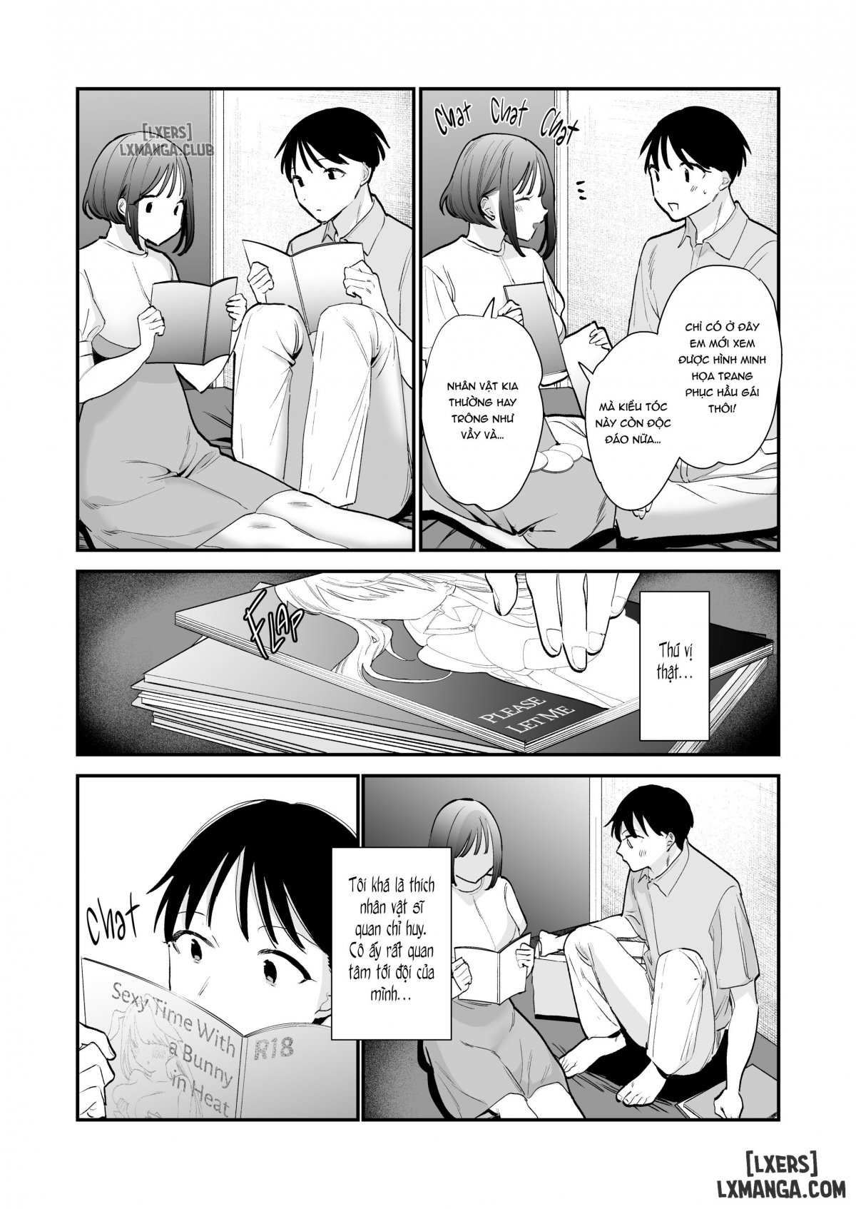 Đọc truyện hentai Kyonyuu Otaku Joshi to NeCafe de Off-Pako - Oneshot