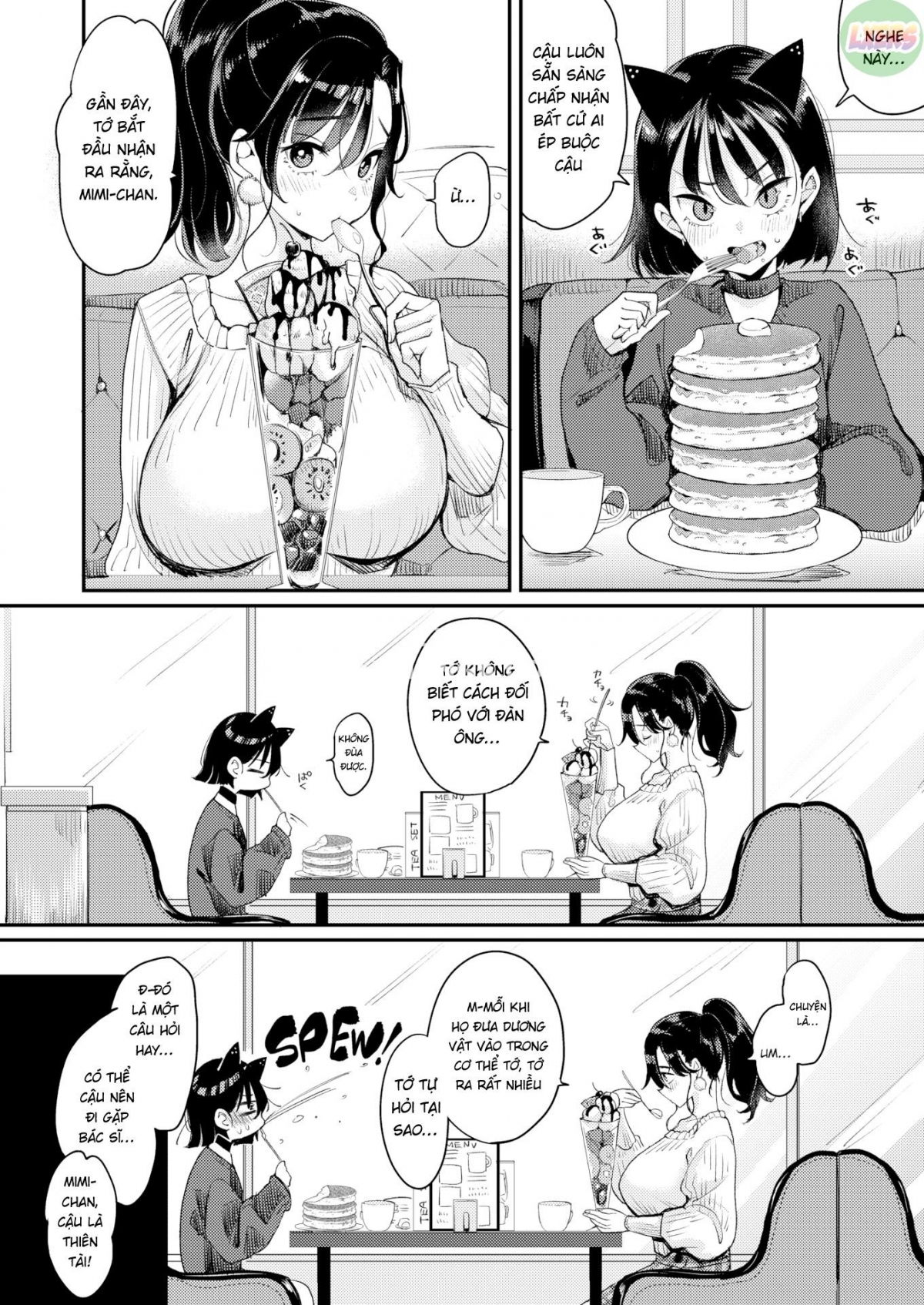 Đọc truyện hentai Nadeshiko-san wa NO!tte Ienai Karada no Himitsu Hen - Oneshot