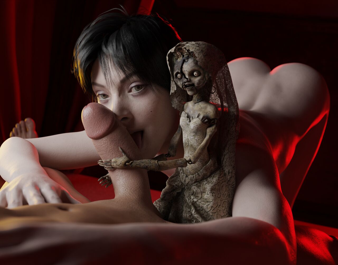 Đọc truyện hentai Art 3D ma cực nứng - Oneshot