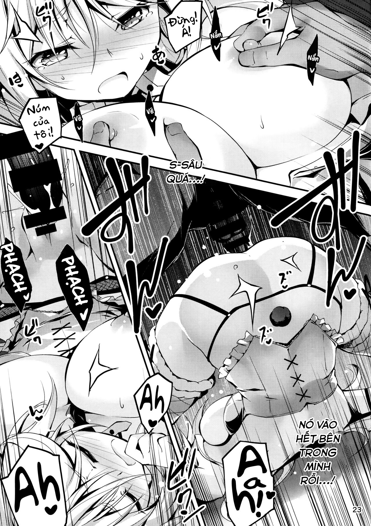 Đọc truyện hentai Anh nhân viên sang dị giới - Chap 6: Anh nhân viên hắc ám và nữ đạo tặc Puffy