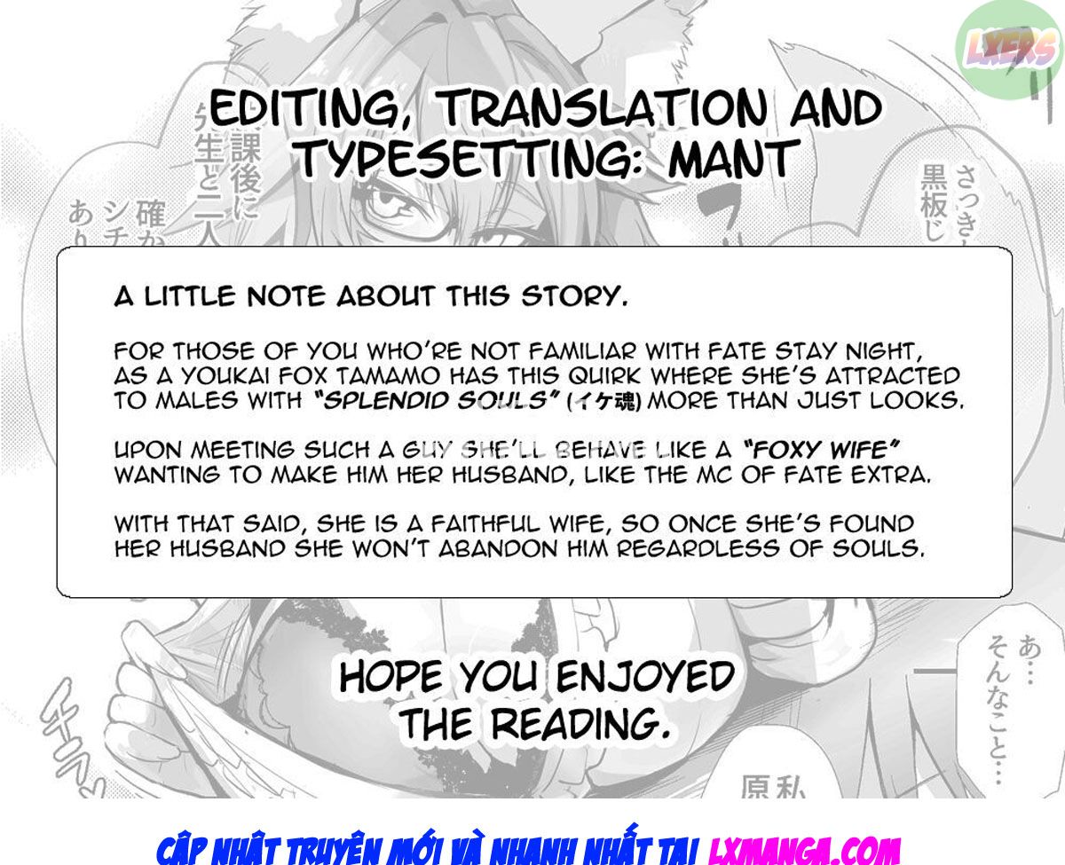 Đọc truyện hentai Nữ giáo viên xinh đẹp Tamamo-chan - Oneshot